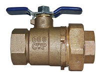FEBCO 781290LL NON TAPPED 1 1/4" UNION BALL VALVE