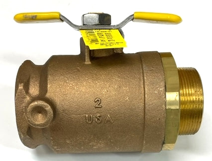 CONBRACO 7B80831 PVB/DC/RP40 Series, 2" Outlet Ball Valve - Male by Female (Not Tapped)