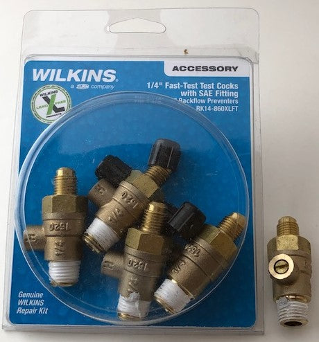 Wilkins RK14-860XLFT 1/4" x SAE FITTING SET OF 4