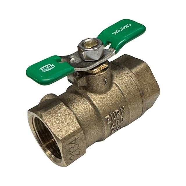 WILKINS 1-850TXL 1" LEAD FREE INLET BALL VALVE