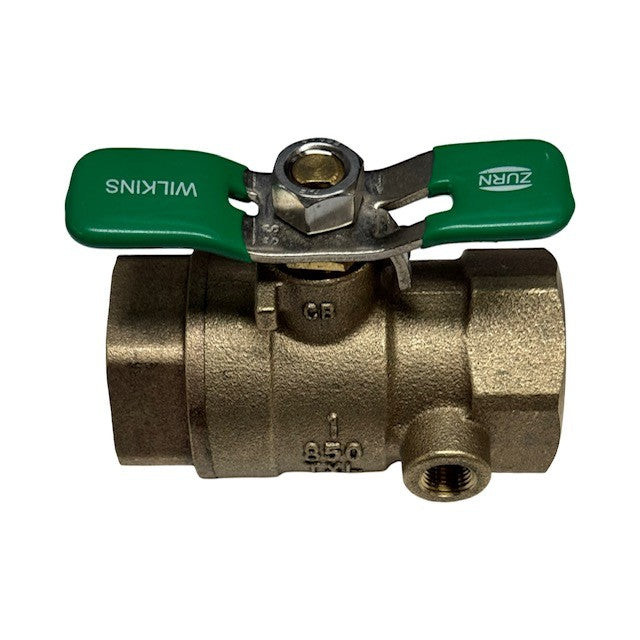 WILKINS 1-850TXL 1" LEAD FREE INLET BALL VALVE