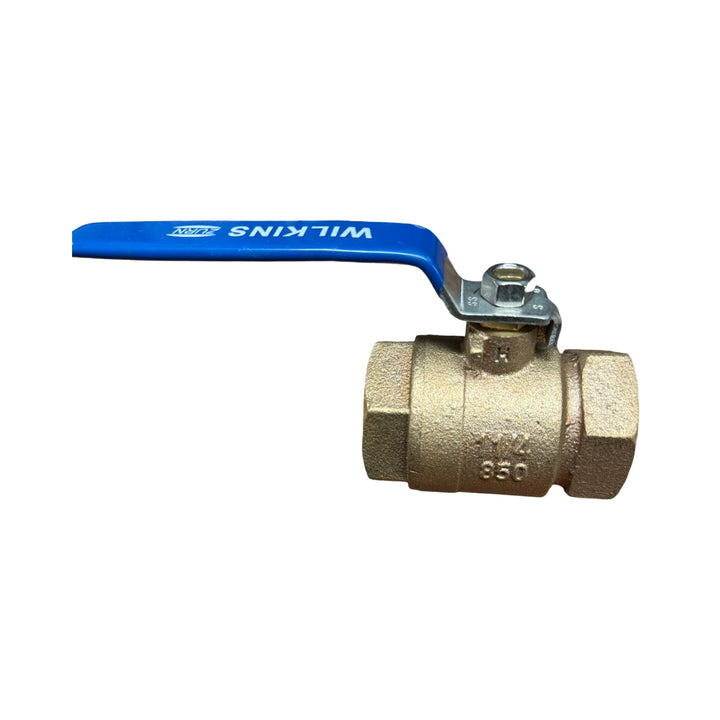 WILKINS 114-850 1 1/4" OUTLET BALL VALVE, LEADED