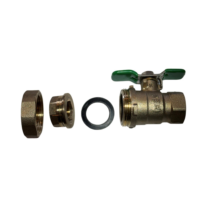 WILKINS 34-850UXL 3/4" OUTLET UNION BALL VALVE