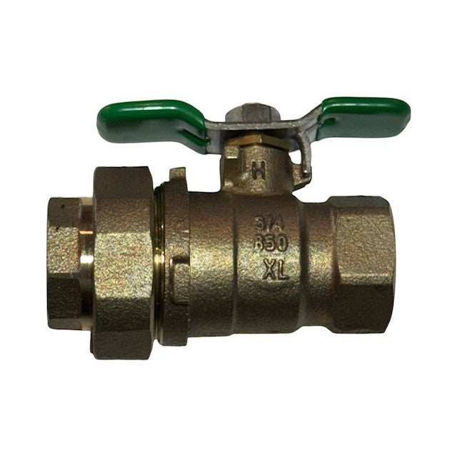 WILKINS 34-850UXL 3/4" OUTLET UNION BALL VALVE
