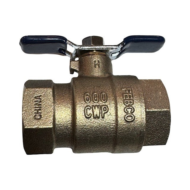 FEBCO 781054LL TAPPED BALL VALVE 1"