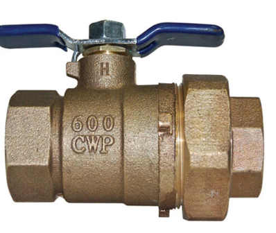 FEBCO 781290LL NON TAPPED 1 1/4" UNION BALL VALVE