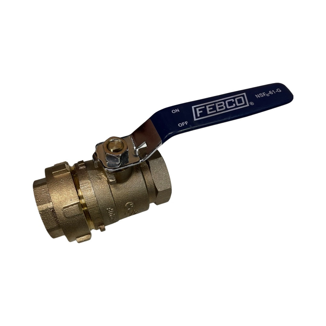 FEBCO 781291LL 1 1/2" NON TAPPED UNION BALL VALVE