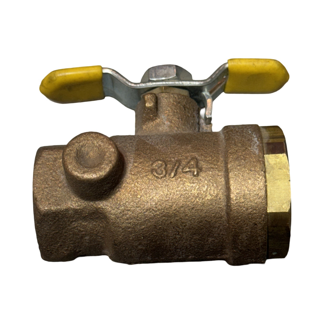 APOLLO 7B10431 3/4" FEMALE BY FEMALE OUTLET BALL VALVE