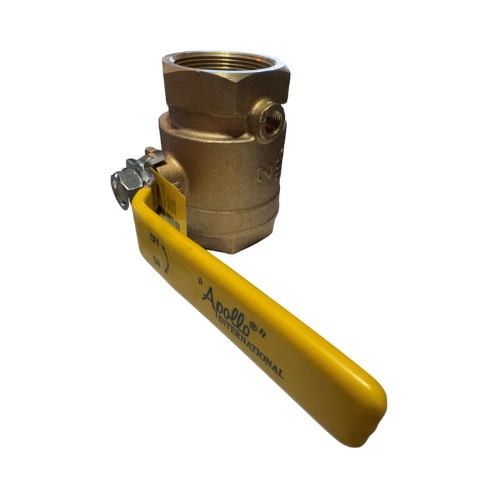 Apollo 91B10884, 2" Inlet Ball Valve with Tap for Test Cock