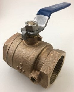 WILKINS 2-850T, 2" BALL VALVE WITH TAP FOR TEST PORT