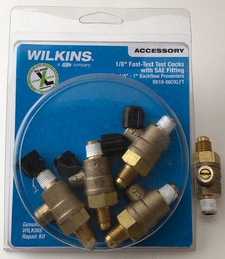 Wilkins Fast Test Cocks RK18-860XLFT
